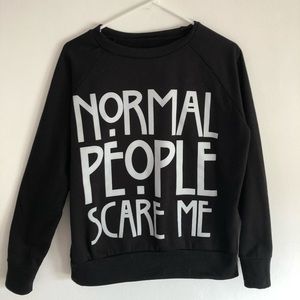 American Horror Story Crew Neck Top